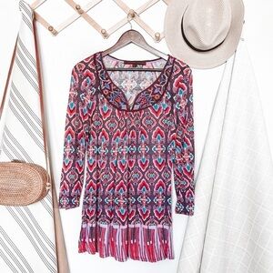 Anthropologie A Common Thread Bohemian Embroidered Too